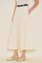 Kup Detailled Flared Skirt Vanilla - 8