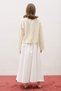 Round Neck Crop Bluz Soft Sari - 6
