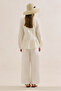 Jakarli Muslin Double-Breasted Blouse Ecru - 7