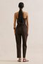 Classic Straight Pants Brown - 6