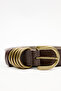 Antique Buckle Belt Brown - 4