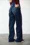High Waist, Stretchy Denim Fabric Wide Leg Palazzo Women's Jeans Jean Pants @Cesena - 8