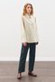 Classic Shirt with Wide Cuffs Beige - 2
