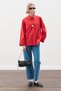 Classic Shirt with Wide Sleeves Red - 2