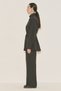 Belted Jacket Brown - 6