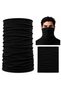 Black Patterned Bandana Outdoor Neck Collar Motorcycle Women Men Buff Multi-Purpose Bandana