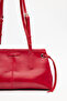 Bag with Striped Detail Burgundy - 7
