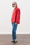 Classic Shirt with Wide Sleeves Red - 3