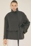 Ria Design Trench Coat Anthracite