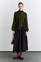 Buy Detailled Wide Skirt Brown