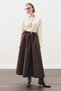 Boat Neck Long Sleeve T-Shirt Vanilla - 2
