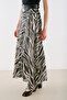 Asymmetric Long Skirt Zebra - 6