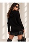 Women's Lilac Hooded Sweater Cty-Akc-11185 - 4
