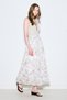 Long Tight Chiffon Skirt Garden - 3