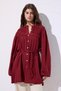 MUSLIN BESTICKTES HEMD ROT