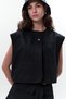 Short Vest with Cep Detail, Navy Blue - 2