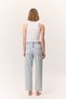 High Waist Mom Fit Jeans Ice Blue - 8