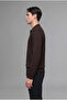 Standard Fit Buttoned Polo Collar Knitwear Sweater D0454Ax26Au - 3