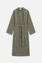 Linen Belt Long Tunic Khaki - 2