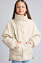 Water Repellent Quilted Stand Collar Jacket Coat Girls H2936A826Au
