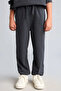 School Elastic Waistband Detailed Sweatpants for Boys H6814A826Au - 3