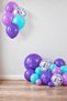 Mermaid concept balloon set 17 pieces balloons