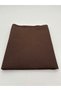 120X50 cm Cotton Bag Lining (Brown) 45 cm Zipper - Hearted Handle - 3