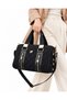 justpolo women's cylinder model hand and shoulder bag