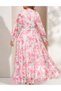 Rochie lunga, Roz - 4