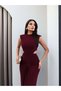 Waist-Shaped Padded Dress - 2