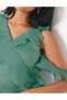 Rochie scurta, Turcoaz - 4