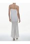 Rochie lunga, Alb - 3