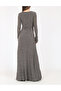 Rochie lunga, Gri - 4