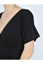 Rochie scurta, Negru - 3