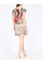 Rochie scurta, Crem - 3