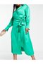 Rochie medie, Verde - 3