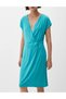 Rochie medie, Turcoaz - 3