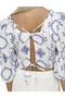 Bluza, Alb/albastru - 3