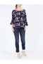 Bluza, Negru floral - 5