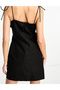 Rochie scurta, Negru - 3