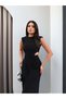 Waist-Shaped Padded Dress - 4