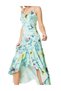 Rochie medie, Turcoaz - 3