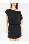 Rochie scurta, Negru - 3