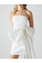 Rochie scurta, Alb - 3