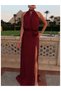 Rose Appliqué Chiffon Dress Eh Collection - 3