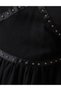 Rochie scurta, Negru - 4