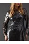 Rochie medie, Gri - 4