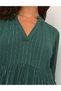 Rochie scurta, Verde - 4