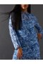 Rochie medie, Albastru - 3