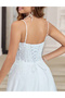 Rochie lunga, Alb - 6